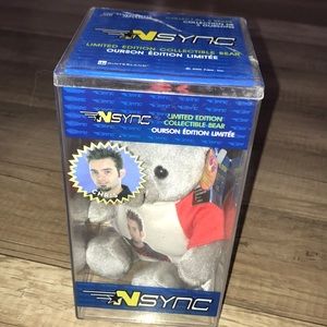 NSync Limited Edition Collectible Bear Chris